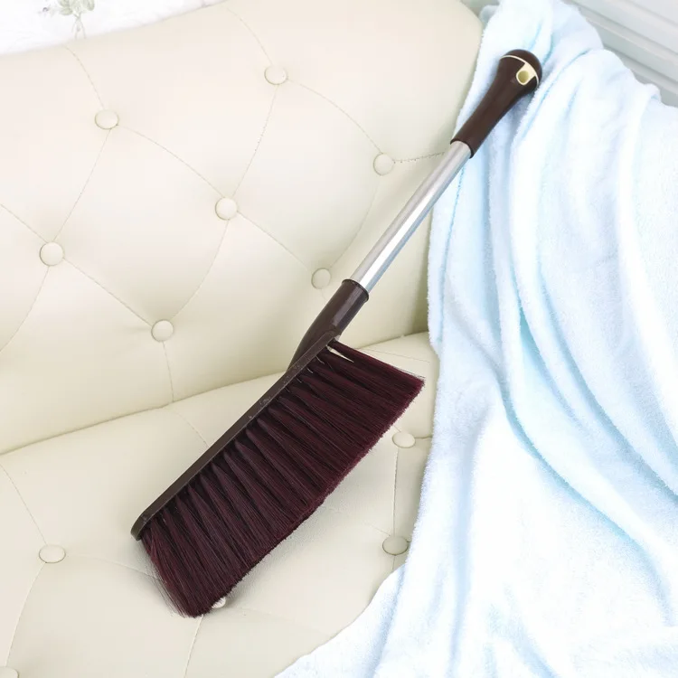 1PC 2 Colors Long handled Stainless Steel brush to clean bed brush cleaning brush housework God