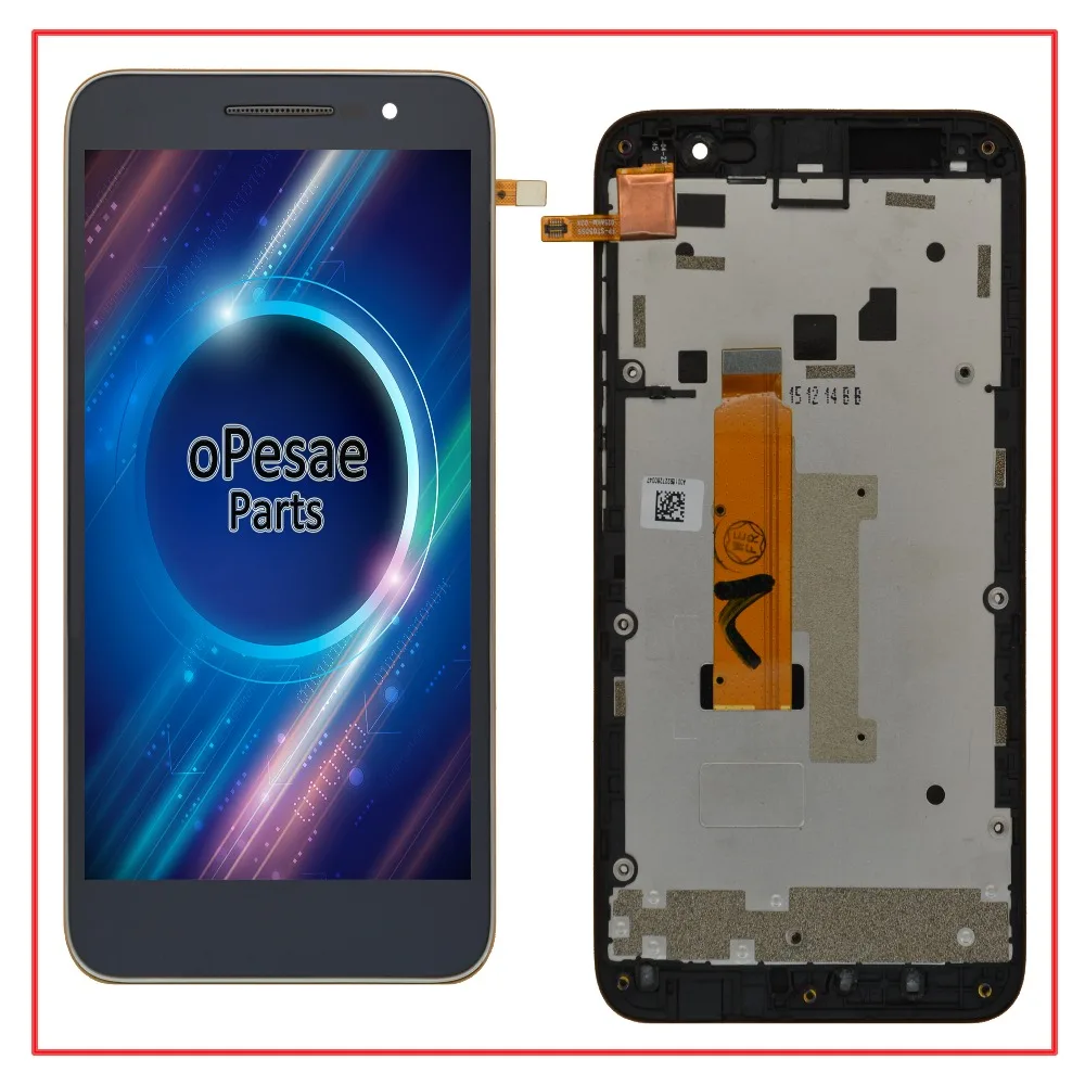 Najtaniej Dla Vodafone inteligentne Prime 6 VF895 VF 895N V895 VF895N 895N VF 895 LCD panel wyświetlacza z ekranem dotykowym Digitizer zgromadzenia rama