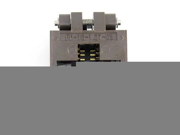 SOP16 so16 SOIC16 fp-16-1.27-05 Enplas IC Тесты burn-в гнездо адаптер 1.27 мм шаг | Электроника