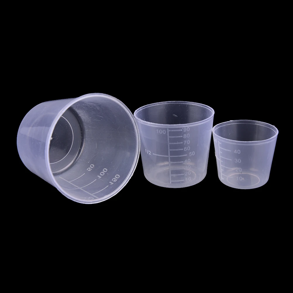 3 шт./компл. 200 мл 100 мл 50 мл, мерный стакан Labs Пластик мерный стакан стаканы Кухня инструменты аксессуары
