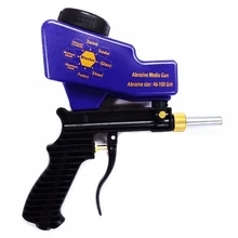 Анти-ржавчина песок бластер пистолет регулируемые песок бластер пистолет Портативный песок бластер