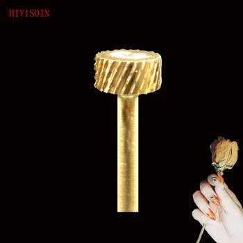 

HIVISOIN-1pcs- Carbide Nail Drill Bit - 2-Week Backfill Bit - C(60050010)-Gold