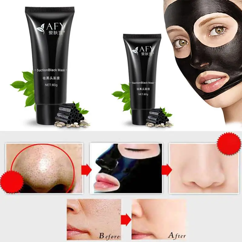 Black Mask Good Blackhead Removal Mask Effective Full Face Blackhead