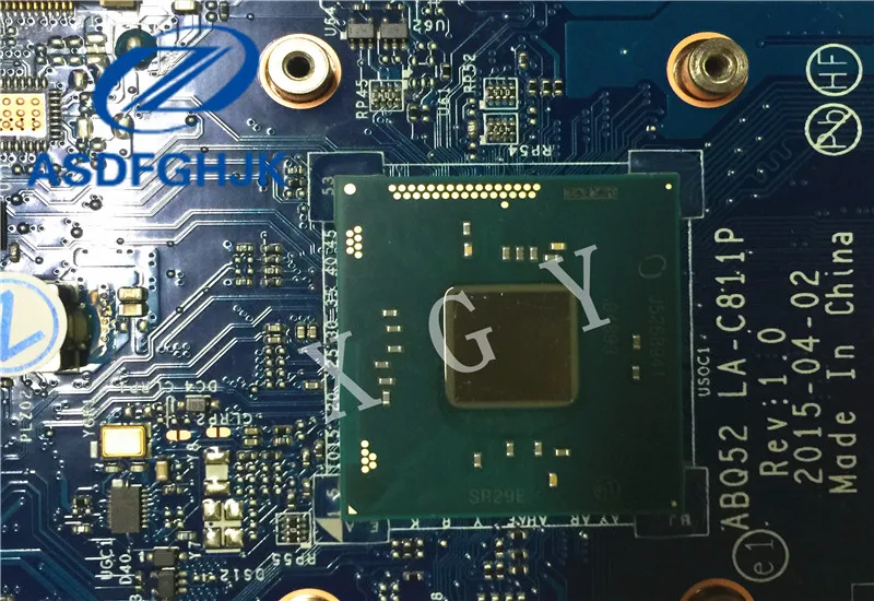 Материнская плата для ноутбука 815249 501 HP 15 AC материнская ABQ52 LA C811P DDR3 Встроенная 100%