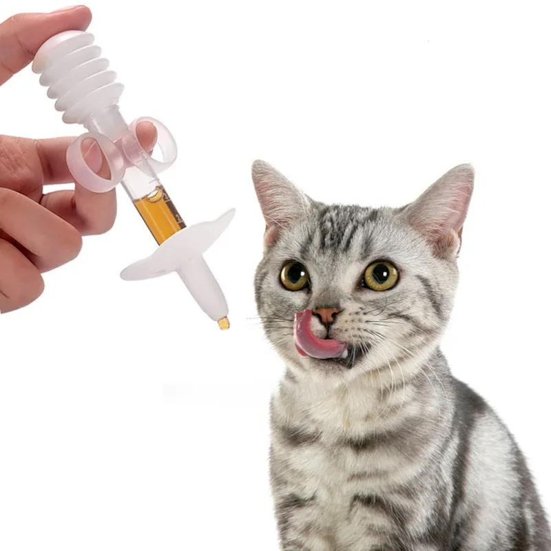 2018 Pet Dog Feeder Nursing Oral Syringe Puppy Milk Syringe Giving Aid