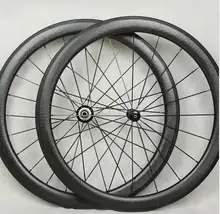 700с Ширина 25мм дешевой цене ямочка углерода дорожный велосипед колеса довод 50мм популярные краски изготовленный на заказ стикер для продажи 