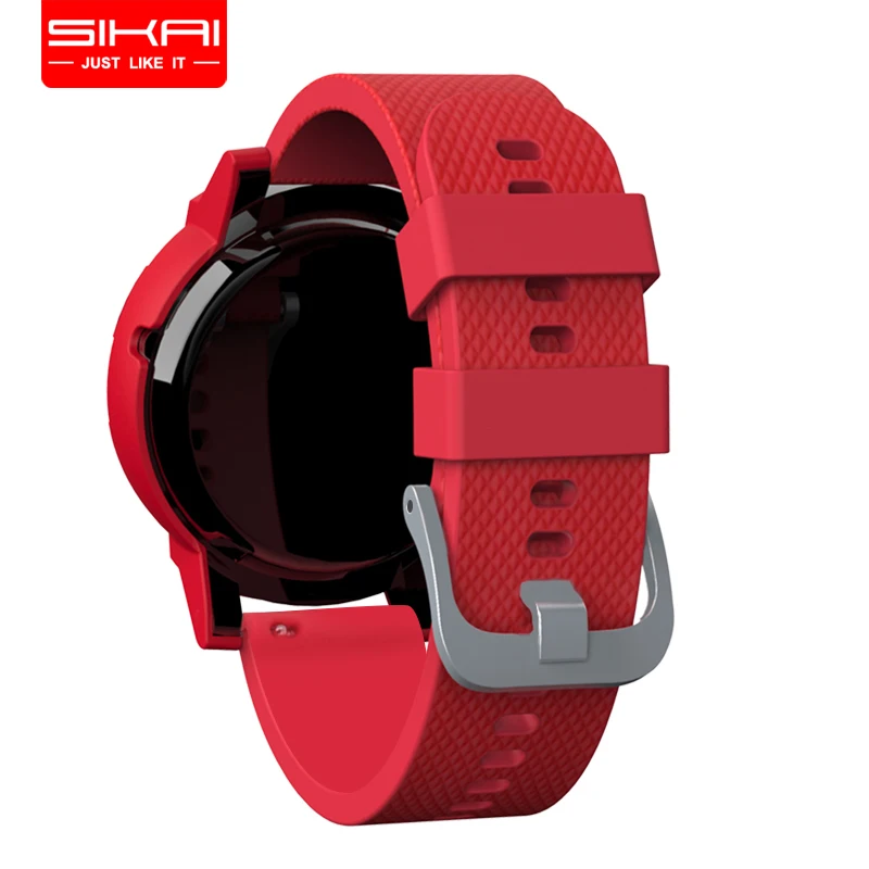 SIKAI 20 мм Универсальный силиконовый ремешок для часов для Huami Amazfit Bip ремешок для часов Ticwatch E сменный ремешок для huawei Watch 2 Band