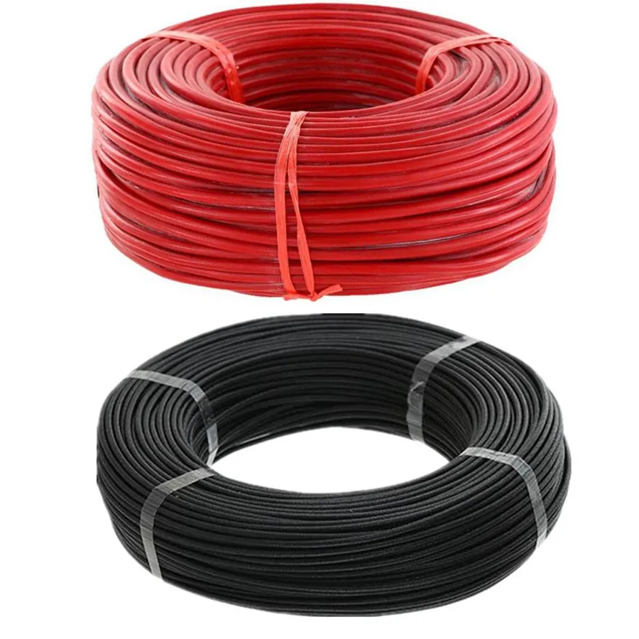 40Meters/Lot Good RC 22AWG Wire Silicone cable for LED Battery 20 RED+20 Black