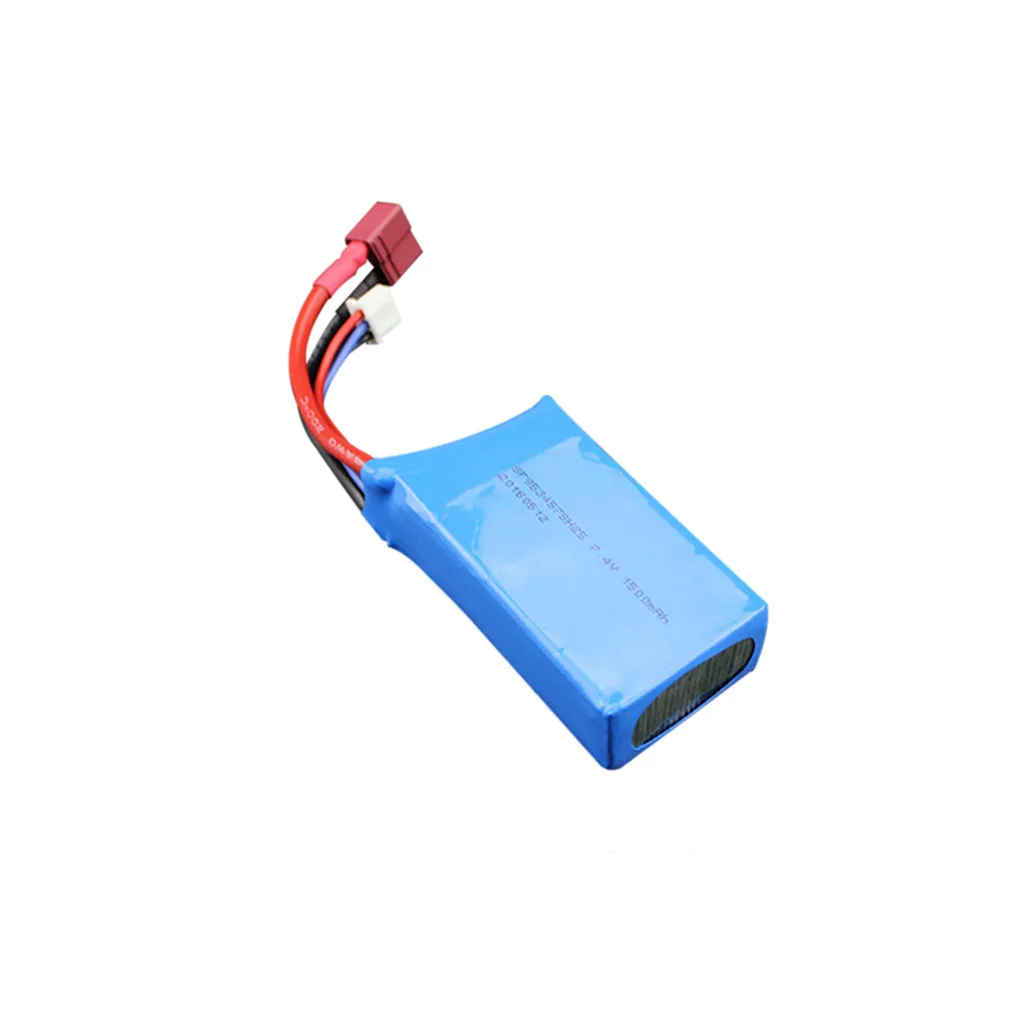 7 4 V 1500mAh аккумулятор с Т образной вилкой для FEIYUE FY 03 FY01 FY02 Wltoys 12428 12401 12402 12403 12404 +