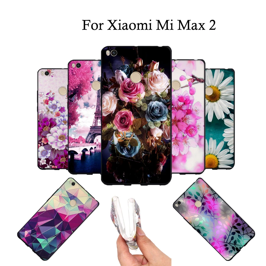 Чехлы для телефонов Xiaomi Mi Max 2 силиконовые чехлы чехол 6 44 дюйма оболочка |