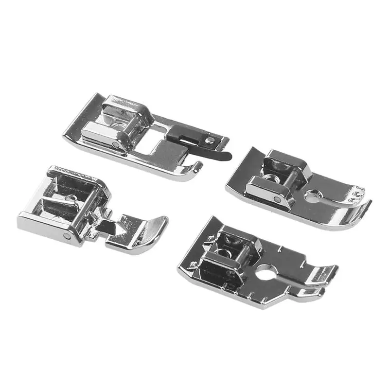

11 pcs/set Domestic Sewing Machine Accessories Presser Foot Feet Kit Set Hem Foot Spare Parts With Box For Brother Singer Janome