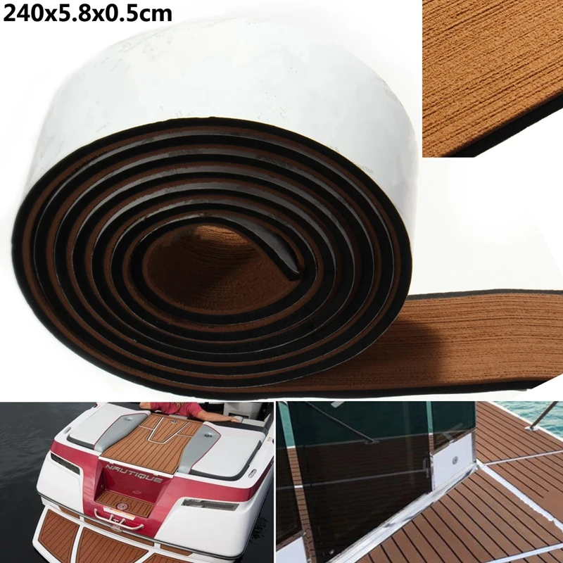 Self-Adhesive-EVA-Boat-Yacht-Flooring-Faux-Imitation-Teak-Decking-Sheet-Pad-58x2400x5mm-Foam-Floor-Mat (1)