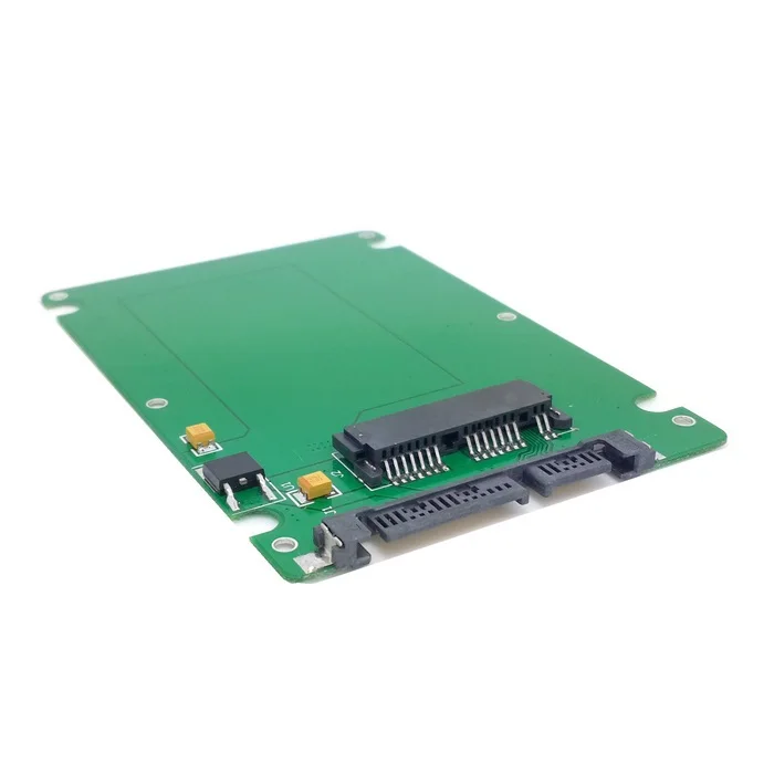 50 шт./лот 1 8 &quotMicro SATA 16pin SSD до 2 5&quot 22pin 7 + 15 Корпус жесткого диска белый мм высота |