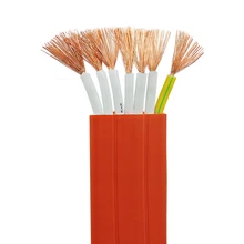 Обувь для вождения на плоской подошве кабель tvvb 7 8 10 12 13 30-ядерный Электрический дверной Замок раздвижной двери специальный мягкий линия плоский провод кабель