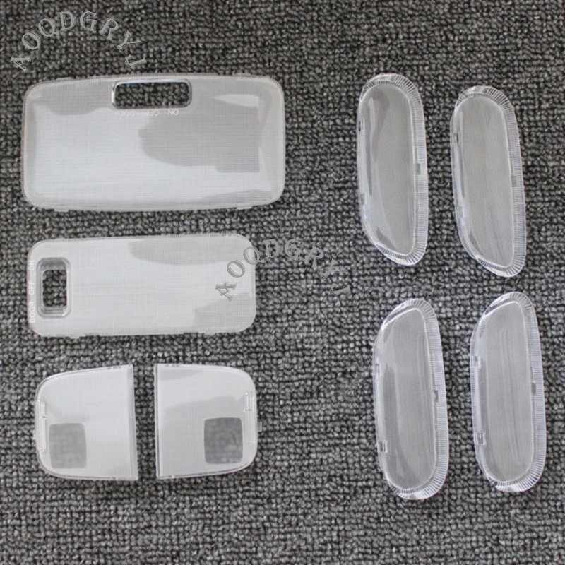 

For Toyota Land Cruiser Prado FJ120 2003-09 Internal Reading Light Door Light Transparent Shell Protection Cap Cover Replacement