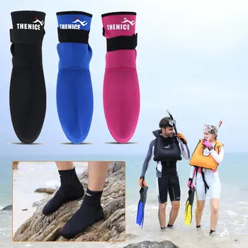 

Abrasion Resistant Scuba Diving Fin Socks Snorkeling Shoes Beach Boots Wetsuit Prevent Scratches Non-slip Swimming Seaside