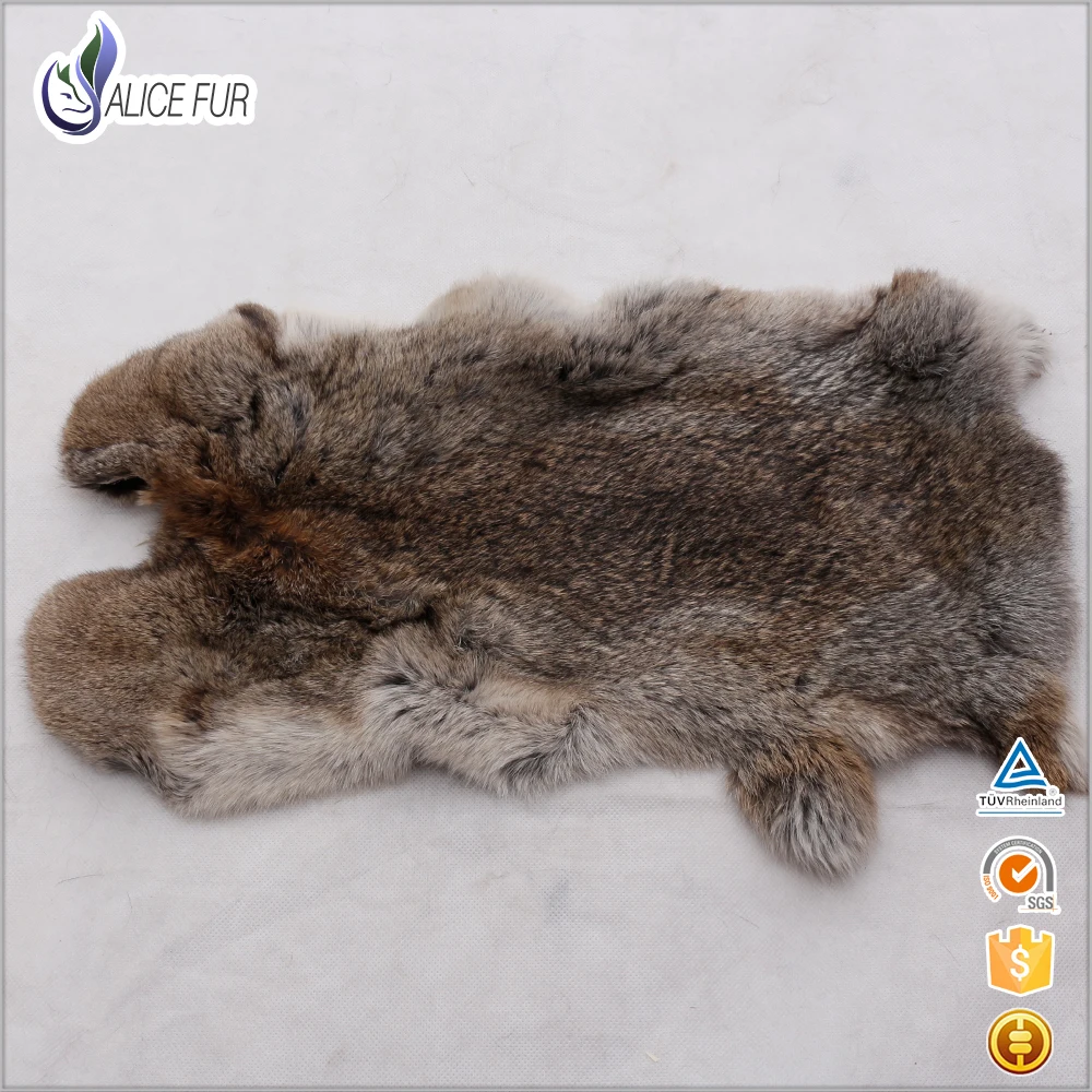 Сырой кроличий мех/натуральная кроличья кожа/кроличий мех