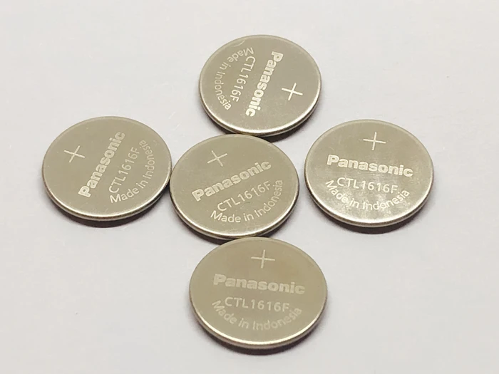 

10pcs/lot New Original Panasonic Solar CTL1616 CTL1616F Rechargeable Battery Watch Batteries Free Shipping
