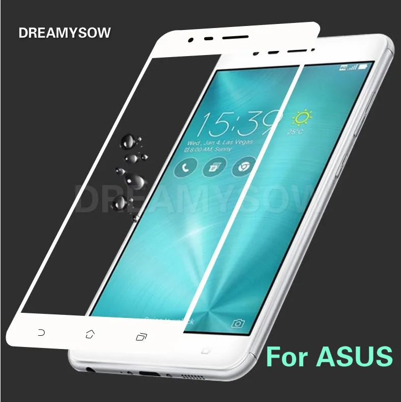 

9H Full Cover Screen Protector for ASUS Zenfone 3 Max ZC520TL ZB501KL 3 ZE520KL 3 Zoom ZE553KL ZD553KL Colorful Tempered Glass