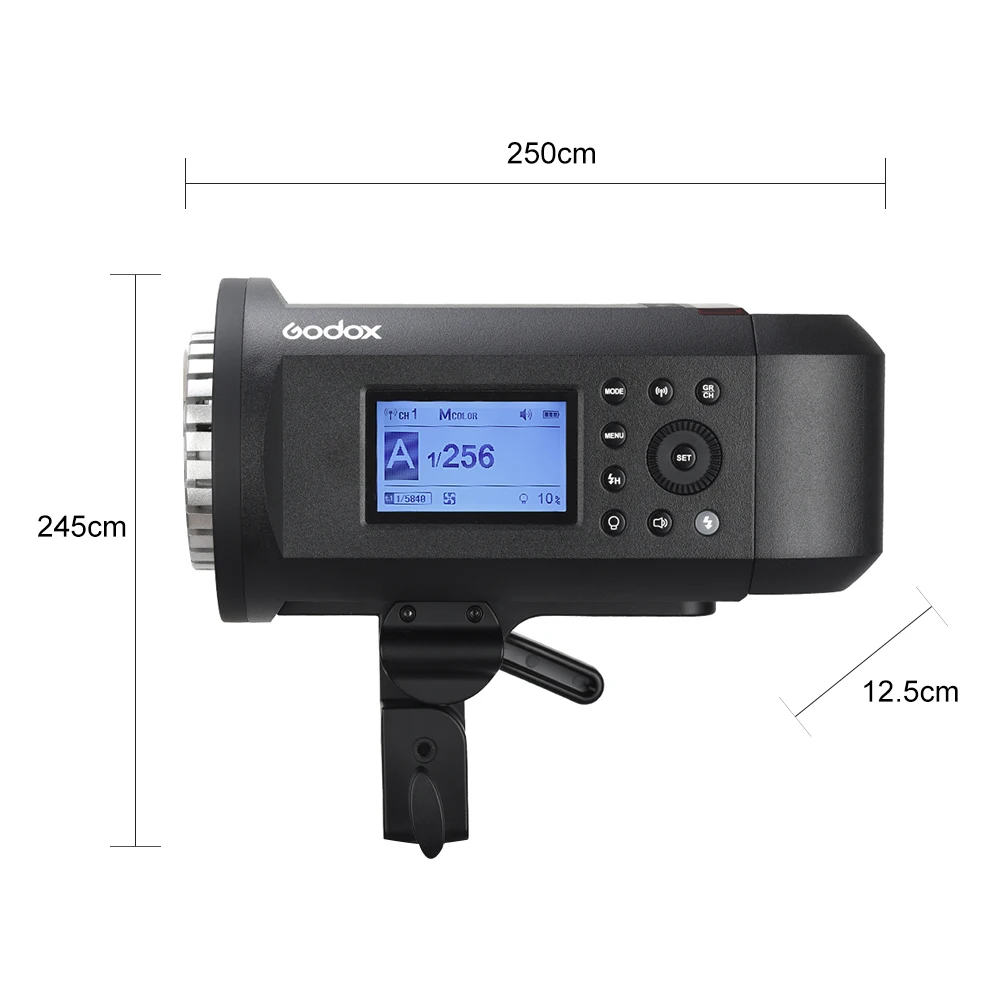 Godox AD600Pro 600Ws TTL HSS высокоскоростная наружная вспышка Li on батарея с 2 4G Беспроводная X