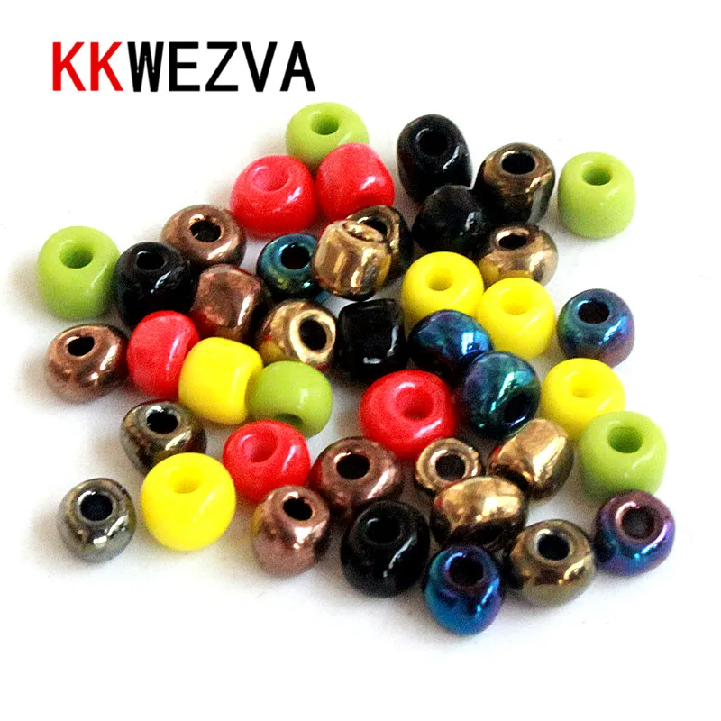 

KKWEZVA 200pcs 4mm Fly Tying with Ceramic Colors Fly Tying Material Fishing Accessory for Making fishing fly lures Material
