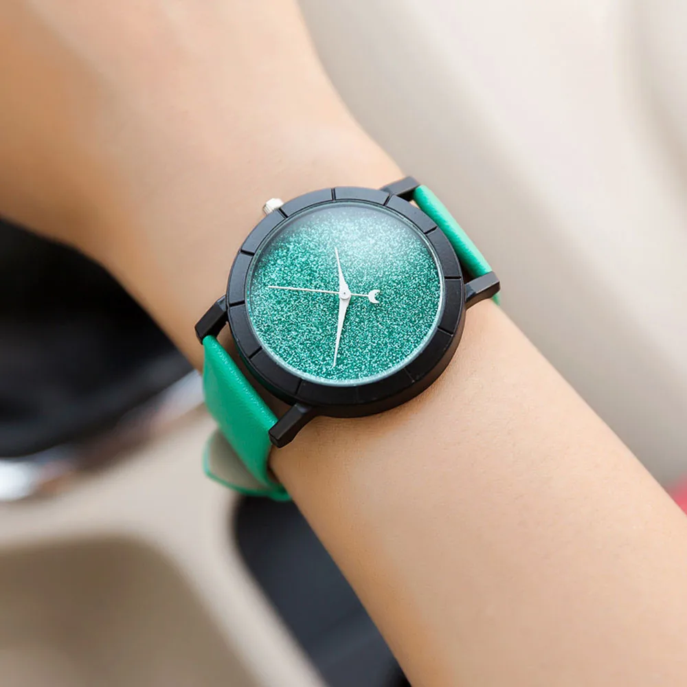 

New Fashion Star Minimalist Watches Women Luxury Brand Bracelet watches Lovers Leather Quartz Dress Watches Reloj Mujer 2019#YY