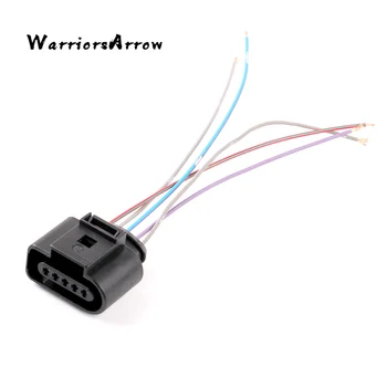 

WarriorsArrow 5 Pin VAG Air Flow Meter Wire Connector Plug For VW Passat Golf Jetta Touareg For Audi A3 A4 A6 A8 Q7 TT 1J0973705