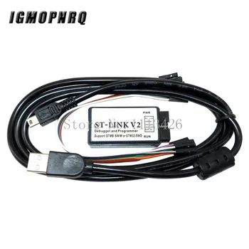 

1PCS ST-LINK V2 ST-LINK STM8 STM32 programmer emulator debugger Downloader burner