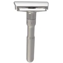 MINGSHI Регулируемая Безопасная бритва двухсторонняя Классическая стойка мужская бритва мягкая к агрессивному удалению волос роторное обновление регулируемая