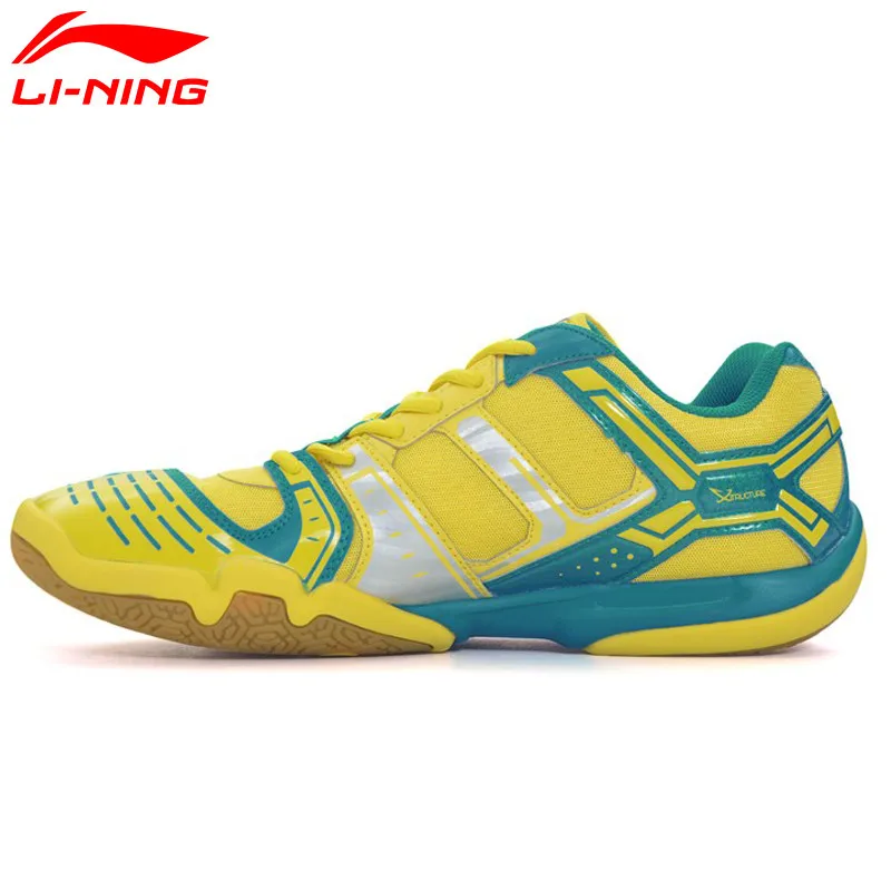 

Li-Ning Women's Saga Light TD Badminton Shoes Anti-Slippery Sneakers Breathable Hard-Wearing Sport Shoes AYTM076