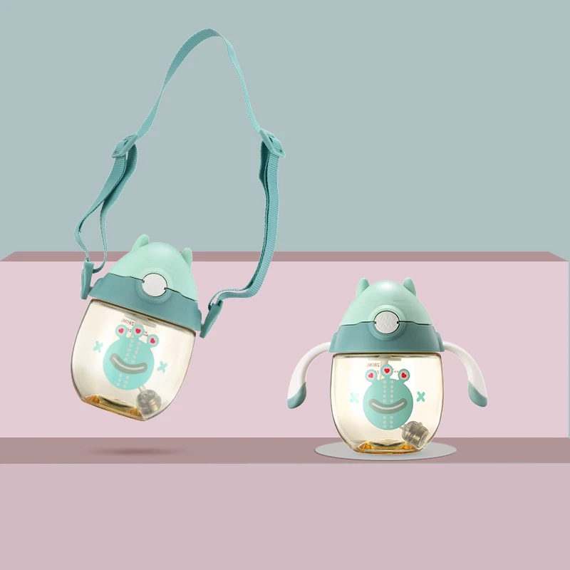 VALUEDER New Arrival Baby Cup PPSU Free Shipping Non-spill Portable Baby Water Bottle with Straw VALUEDER New Arrival Baby Cup PPSU Free Shipping Non-spill Portable Baby Water Bottle with Straw