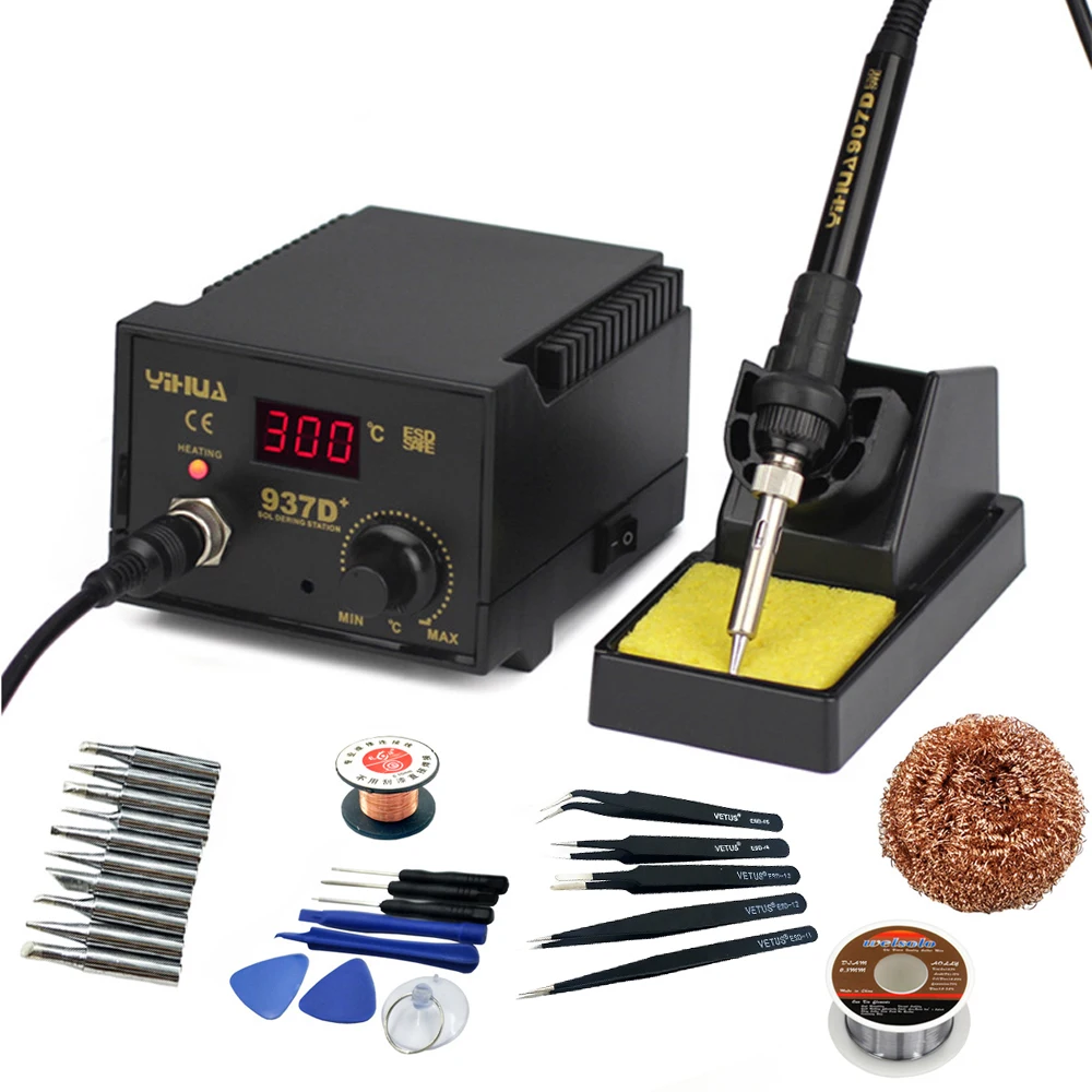 Yihua 937d+ Soldering Iron Station Welding Tool 110v/220v 60w Constant