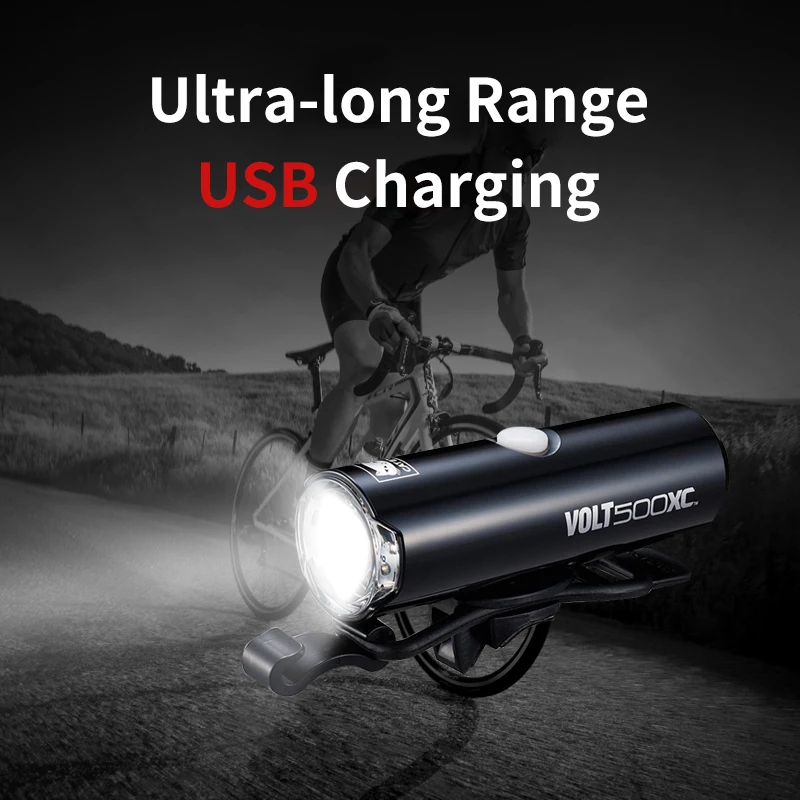 Perfect CATEYE Bicycle Light Rechargeable Headlights 100/200/400/500 Lumens White LED Lamp Bike Lantern Flashlight Cycling Accessories 5