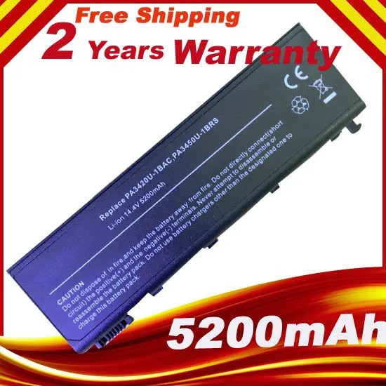 

8 CELL Laptop battery for Toshiba Satellite L10 L20 L15 L100 L25 L30 L35 Series PA3420U PA3420U-1BAS PA3420U-1BRS PA3450U-1BRS