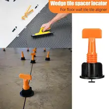 50pcs/set Level Wedges Tile Spacers for Flooring Wall Tile Carrelage Leveling System Leveler Locator Spacers Plier
