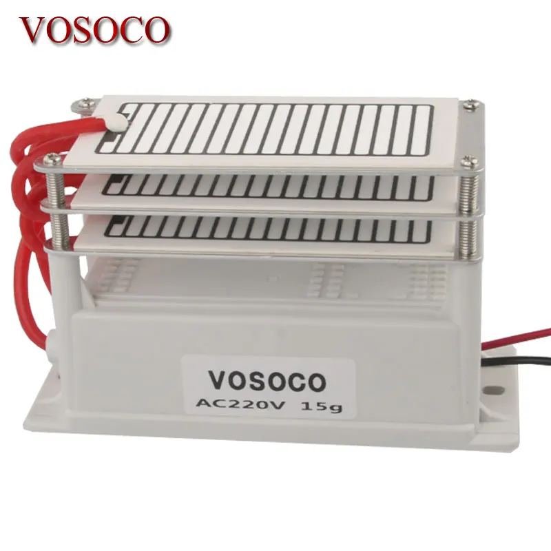 

Ozone Generator 15g/h home Air Purifier Ozonizador Ozonator Air Cleaner 3 layers Ozon machine Ozonizer Sterilization 90W 220V