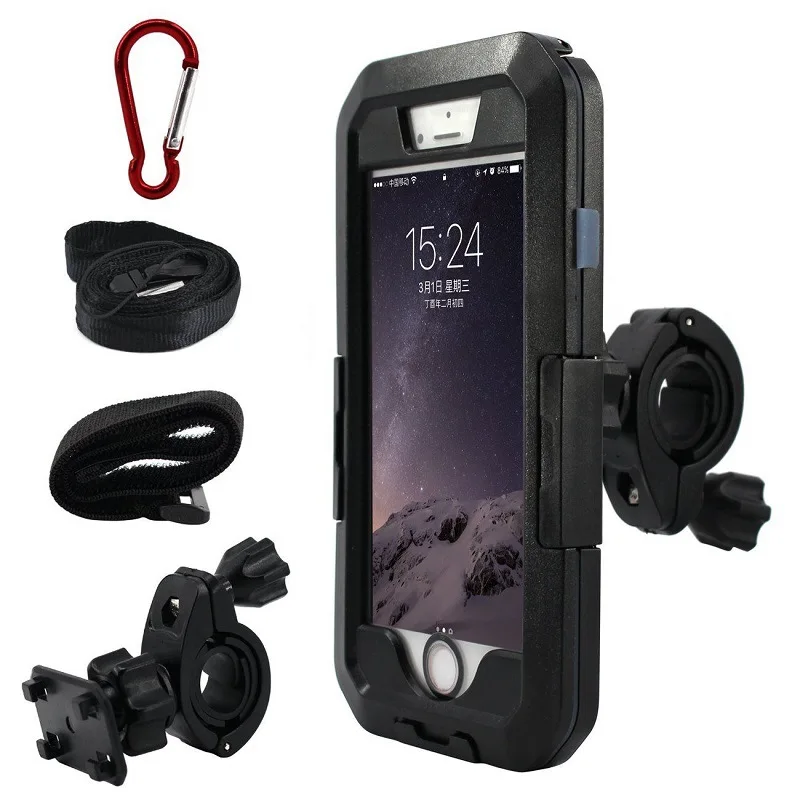  Waterproof Motorcycle Phone Holder For iPhone11 Pro Max X XR XS MAX 8 7 6s Plus Phone Stand Support