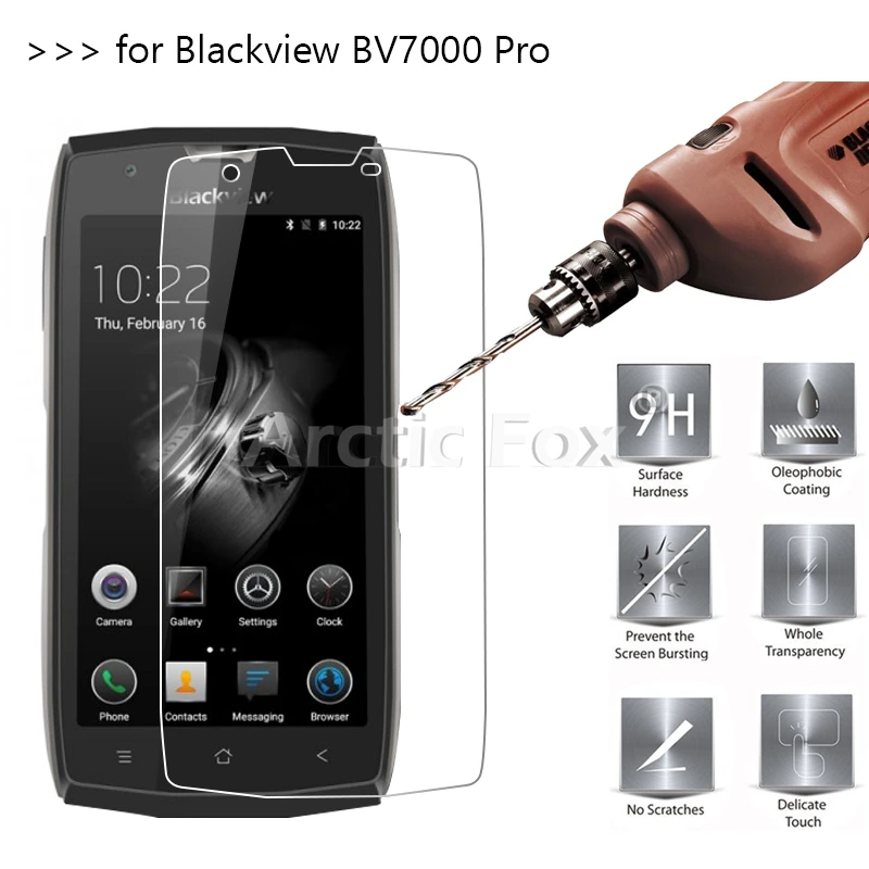 3 PCS/Lot Tempered Glass for Blackview BV7000 Pro Screen Protector Protective Film Free Shipping | Мобильные телефоны и
