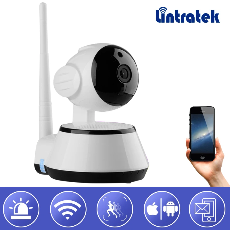 

Surveillance Video Camera IP Camera Wifi hd 720P Wireless Security Mini Camera Infrared Night Vision Baby Monitor Lintratek