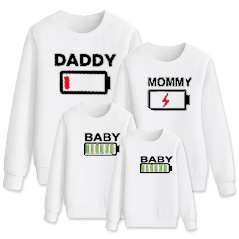 Осенняя Одинаковая одежда для семьи, одежда для мамы и дочки, футболка для папы и сына, футболка с длинными рукавами и принтом, креативная футболка для всей семьи