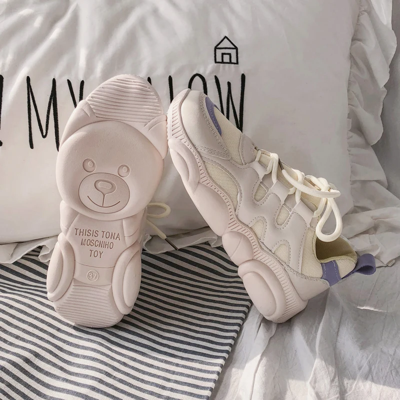 Женская повседневная обувь модные дышащие прогулочные сетчатые кроссовки на