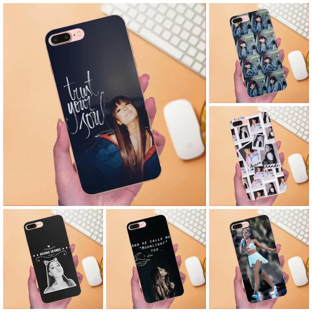 TPU мобильный телефон для LG Nexus 5 5X G2 G3 mini spirit G4 G5 G6 K4 K7 K8 K10 2017 V10 V20 V30 Stylus Sexy Cat Ar Ariana Grande