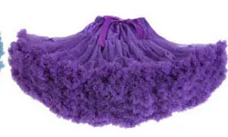Сексуальная кружевная мини-юбка для скейтера, Тюлевая юбка, вечерние юбки-пачки для танцев, Женская юбка-американка в стиле Лолиты, Faldas Saia jupe courte, Нижняя юбка - Цвет: Фиолетовый