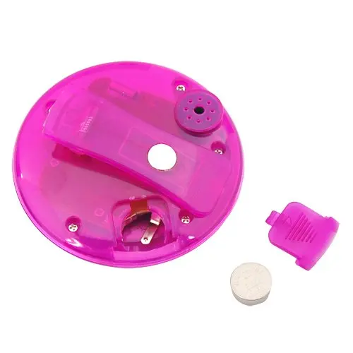 FJS! Фиолетовый/Белый Цифровой Электронный магнитный Кухонный Таймер круглой формы помощник