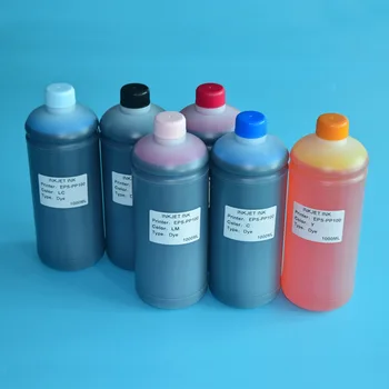 1PC 1000 ミリリットルエプソン PP-100 PP-50 色ビビッド印刷染料インク詰め替えキットエプソン PP100 PP50 PP-50N PP-100N プリンタ