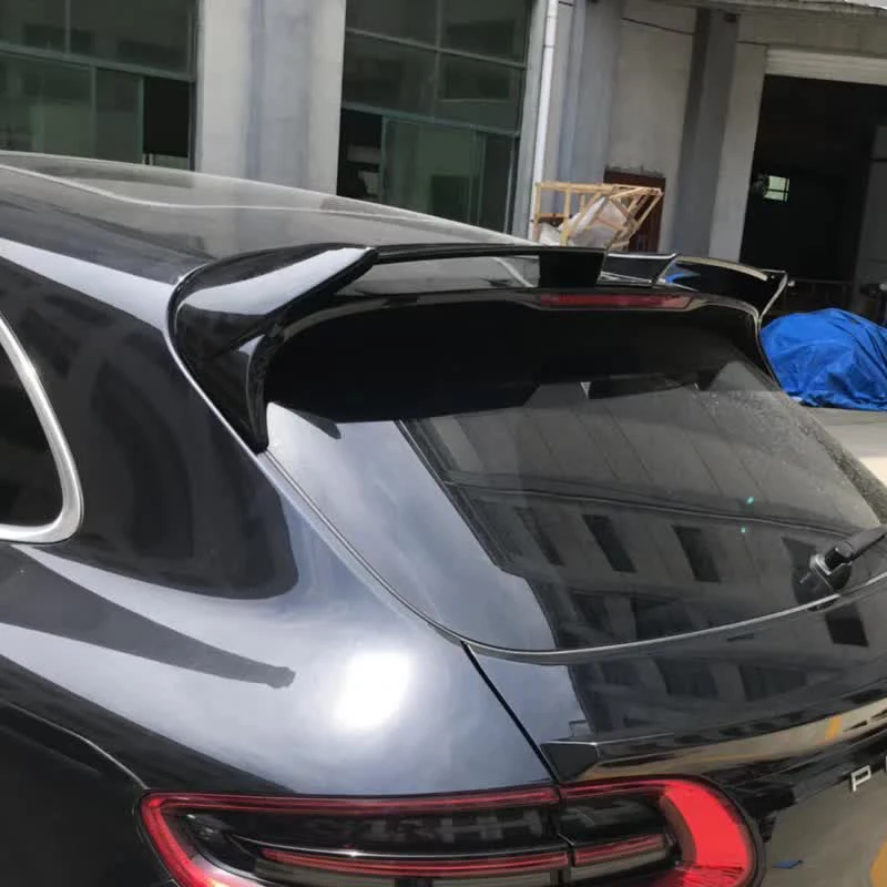 Авто задняя крыша из АБС внешний спойлер на крышу окна для Porsche Macan SUV 2015