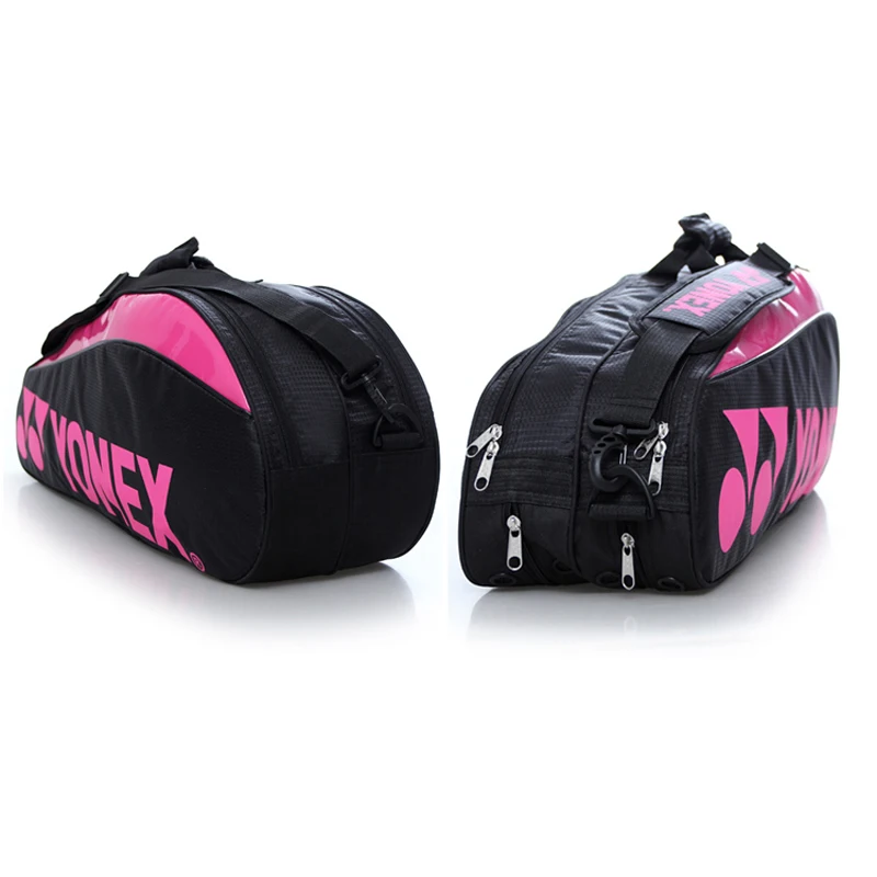 Doble cubierta deportes de raqueta bolsa profesional 6 piezas patrón raqueta de tenis PU raqueta de bádminton mochila Raquette de diseño Doble cubierta deportes de raqueta bolsa profesional 6 piezas patrón raqueta de tenis PU raqueta de bádminton mochila Raquette de diseño