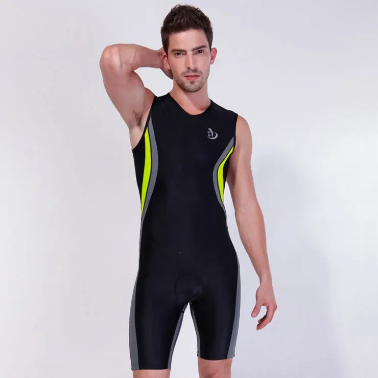 JOB men ironman triathlon suit one piece running swimsuit cycling