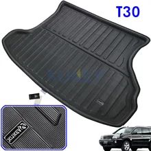 Accesorios para Nissan x-trail T30, 2001, 2002, 2003, 2004, 2005, 2006, 2007, bandeja trasera, forro de maletero, estera de suelo de carga, Xtrail