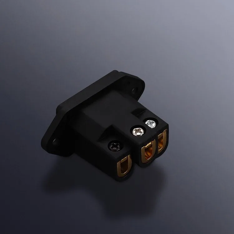 Виборг VI06BG из чистой меди позолоченный цвет 24K VI-06BG IEC AC розетка питания HIFI Без